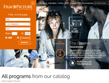 Tablet Screenshot of filmandpicture.com